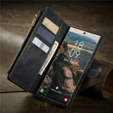 Leather Flip Wallet Etui Case for Samsung