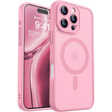 Luxury Transparent Candy Color Matte Magnetic Case For iPhone