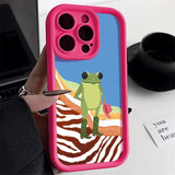 Cute Flower Soft Matte Shockproof Silicone Phone Case for iPhone
