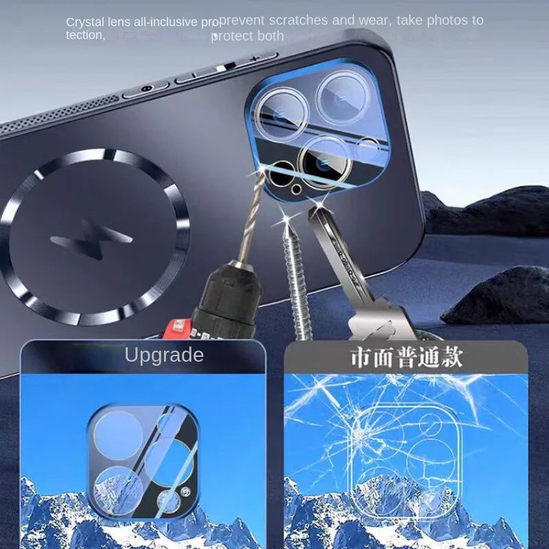 Magnetic Wireless Charging Case For iPhone