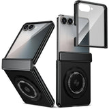 Ring Holder Magnetic Screen‑Protective Case for Samsung Z Flip