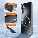 Gradient Color Magnetic Heat Dissipation Shockproof Case For Samsung