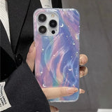 Fashion Glitter Starry Gradient Case For Samsung