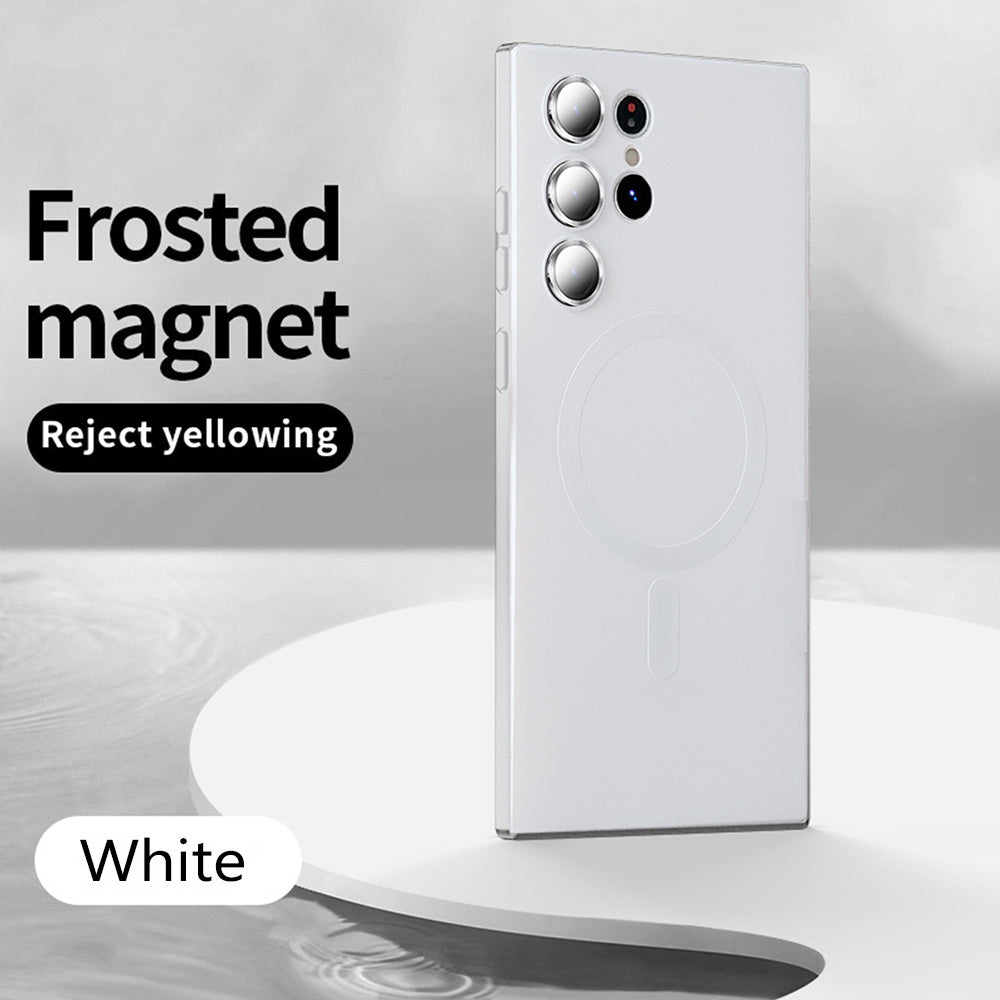 Luxury Magnetic Wireless Charge Case For Samsung