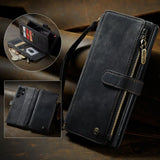 Leather Flip Wallet Etui Case for Samsung