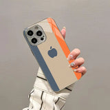 Minimal Stripe Electroplated Phone Case for iPhone