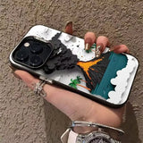 Volcanic Eruption Phone Case For iPhone