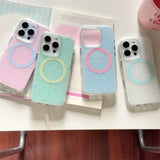 Simple Polka Dots Magnetic Phone Case For iPhone