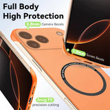 Magnetic Slim Frameless Matte Anti-Scratch Shockproof Hard Case for Iphone