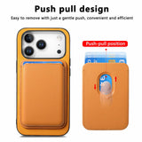 2-in-1 Magnetic RFID Blocking Wallet Case for iPhone