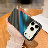Magnetic Luxury Carbon Fiber Texture Phone Case for iPhone