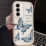 Romantic Butterfly Soft Phone Case For Samsung
