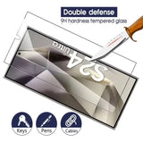 4PCS Full Cover HD Tempered Glass Fingerprint Screen Protector For Samsung