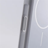 Original Double Color Matte Magnetic Hard Protective Case For iPhone