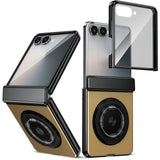 Ring Holder Magnetic Screen‑Protective Case for Samsung Z Flip