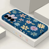 Daisies Flowers with Lanyard Case For Samsung