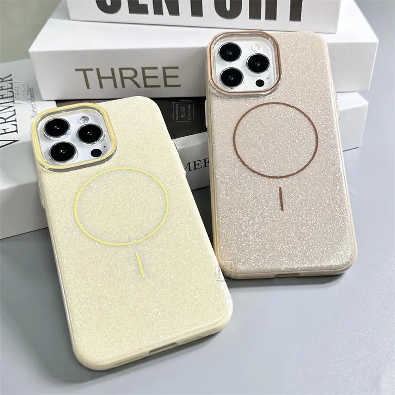 Luxury Glitter Bling Magnetic Case For iPhone