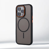 Luxury Matte Translucent Magnetic Case For iPhone