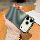 Magnetic Luxury Carbon Fiber Texture Phone Case for iPhone