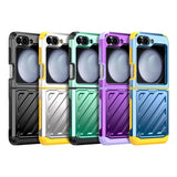 Electroplated Telescopic Hinge Shockproof Silicone Case for Samsung