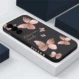 Butterfly Silicone Phone Case For Samsung