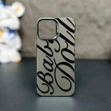 Creative Stylish English Letters Phone Case for IPhone