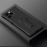 Slim Minimalist Frameless with Stand Case for iPhone