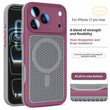 Cooling Matte Hard Shockproof Case for iPhone
