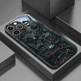 Creative Mechanical Circuit Glass Case for iPhone