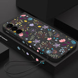 Luxury Flower Print Phone Case for Samsung