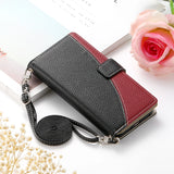 Leather Card Wallet Flip Case for Samsung