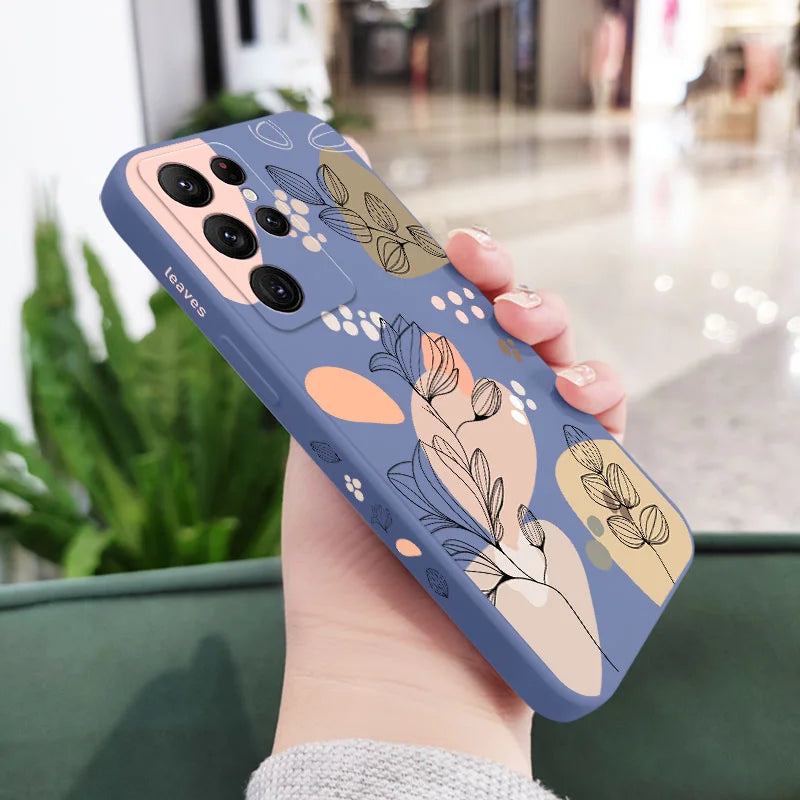 Abstract Plants Phone Case For Samsung