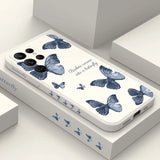 Butterfly Liquid Silicone Case for Samsung