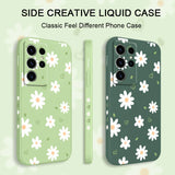 Flower Silicone Phone Case For Samsung