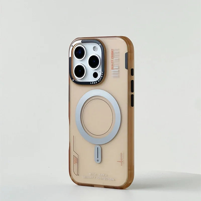 Skin Touch Bar Code Matte Magnetic Phone Case For iPhone