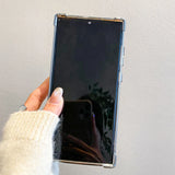 Luxury Plating Magnetic Wireless Charge Case for Samsung