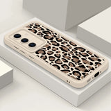 Brown Leopard Print TPU Phone Case For Samsung