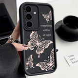 Romantic Butterfly Soft Phone Case For Samsung