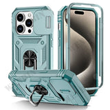 Heavy Duty with Camera Kickstand Phone Case for iPhone