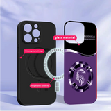 Eagle Head Magnetic Glass Phone Case For Samsung