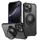 360° Rotating Magnetic Bracket Stand Phone Case For iPhone