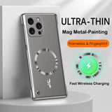 Ultra‑Slim Frameless Magnetic Charging Case for iPhone
