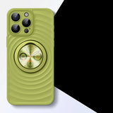 3D Matte Magnetic Stand Holder Hard Phone Case for iPhone