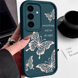 Romantic Butterfly Soft Phone Case For Samsung