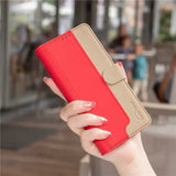 Leather Wallet Card Phone Case for Samsung