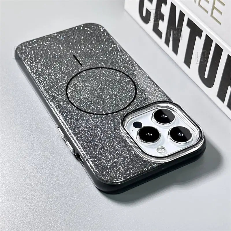 Luxury Glitter Bling Magnetic Case For iPhone
