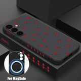 Little Cherry Magnetic Lanyard Phone Case For Samsung