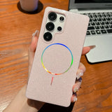 Shiny Glitter Magnetic IMD Case For Samsung