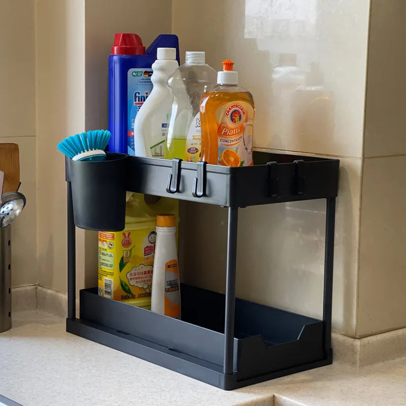 SpaceSaver Cabinet Drawer Organizer