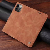 Ultrathin Leather Flip Business Wallet Case for Samsung
